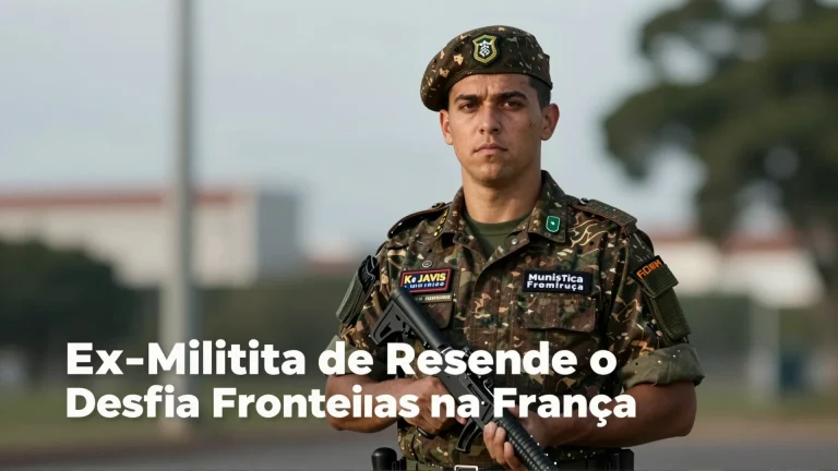 Ex-Militar de Resende Desafia Fronteiras na França