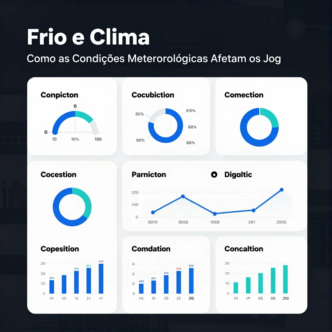 Infográfico - Frio e Clima: Como as Condições Meteorológicas Afetam os Jogos de Futebol no Brasil