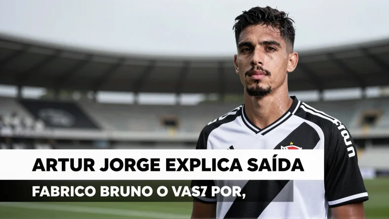 Artur Jorge explica saída: Fabrício Bruno deixa o Vasco por decisão técnica