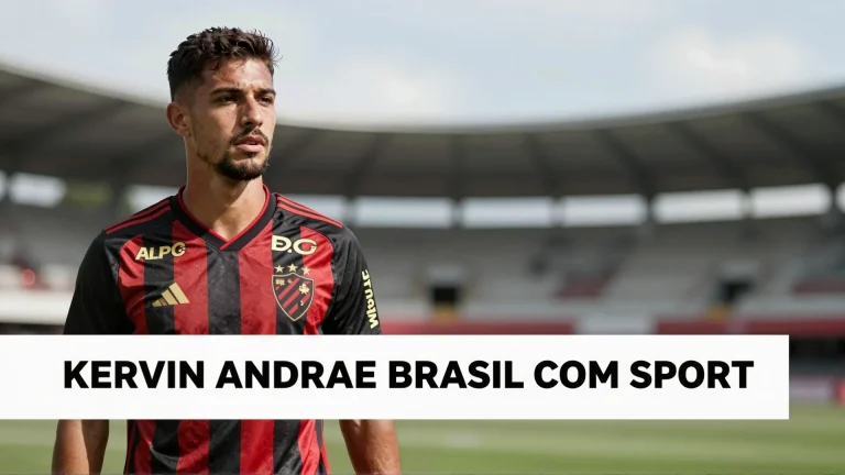Kervin Andrade retorna Brasil com Sport e reestrutura o elenco do clube pernambucano