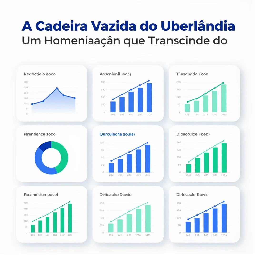 Infográfico - A Cadeira Vazia do Uberlândia: Um Homenagem que Transcende o Jogo