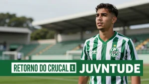 Retorno do Autor gol crucial Juventude marca virada para o time de Santa Cruz