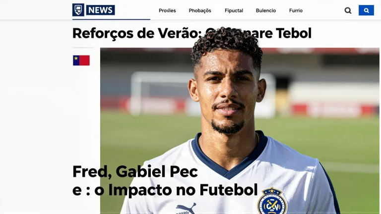 Reforços de Verão: Fred, Gabriel Pec e o Impacto no Futebol Brasileiro