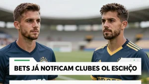 Bets já notificam clubes com rescisão se governo proibir apostas: impacto no futebol brasileiro