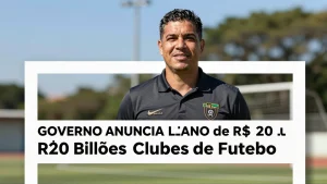 Governo Anuncia Plano de R$ 20 Bilhões para Clubes de Futebol: O que o Novo Projeto Muda no Futebol Brasileiro