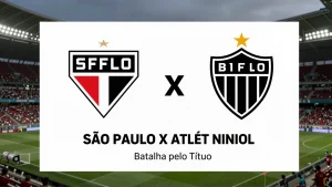 SÃO PAULO X ATLÉTICO MINEIRO: A Batalha pelo Títolo e as Pressões de Mercado em 2024