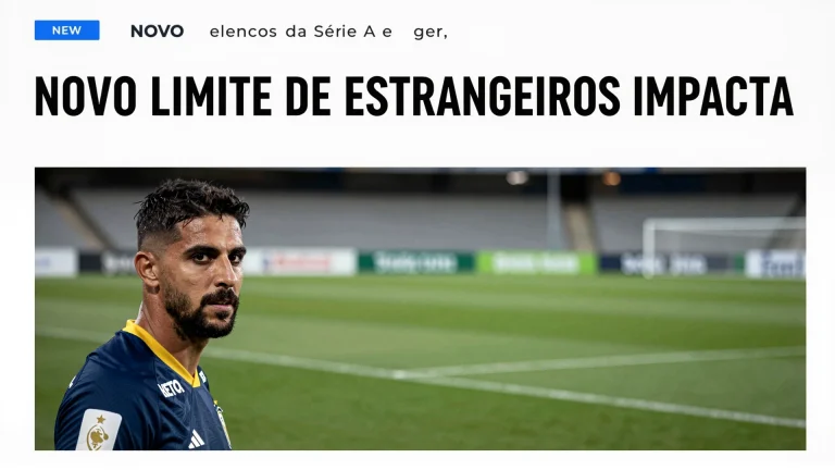 Novo limite de estrangeiros impacta elencos da Série A e gera renovações em clubes brasileiros