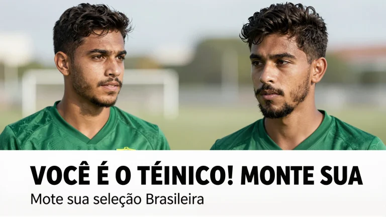 Você é o Técnico! Monte sua Seleção Brasileira