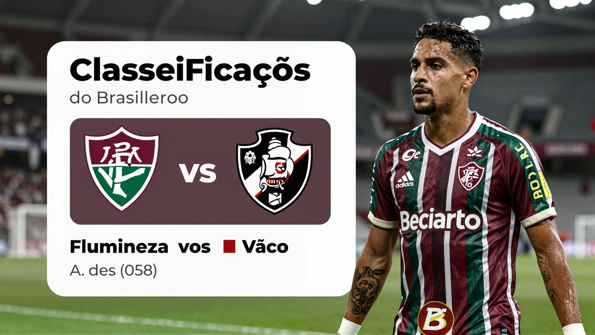 Classeificações do Brasileiro: Fluminense vs Vasco e a batalha por títulos que definiram a temporada