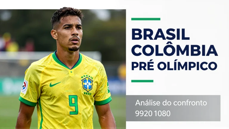 Brasil Colômbia Pré Olímpico: Análise do confronto decisivo pelo ouro sul-americano