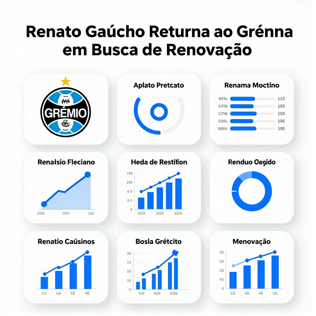 Infográfico - Renato Gaúcho Retorna ao Grêmio em Busca de Renovação