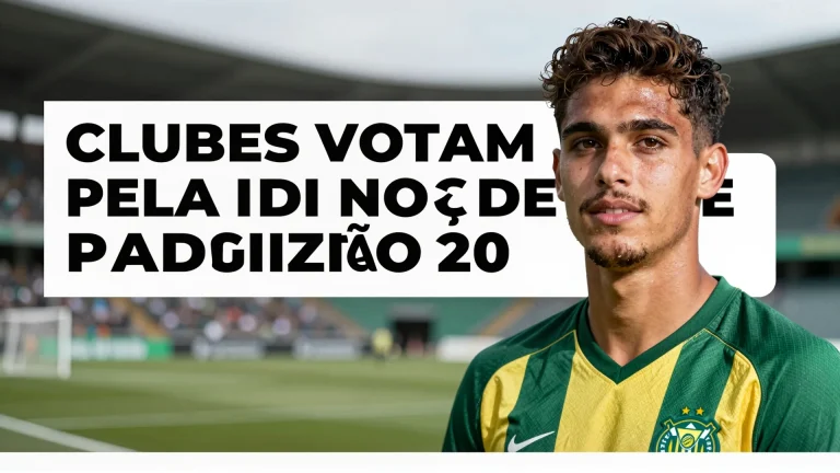 Clubes votam pela padronização de horários no Brasileirão 2027: o que muda na disputa do campeonato
