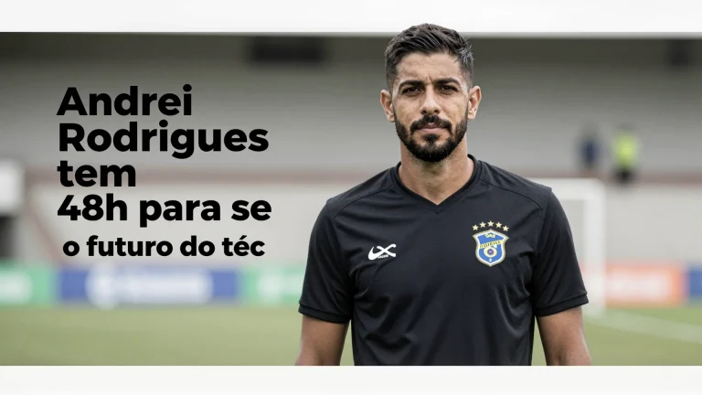Andrei Rodrigues tem 48h para se manifestar: o futuro do técnico no Santos está em jogo