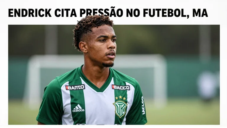 Endrick cita pressão no futebol, mas pondera: Não é difícil ser jogador