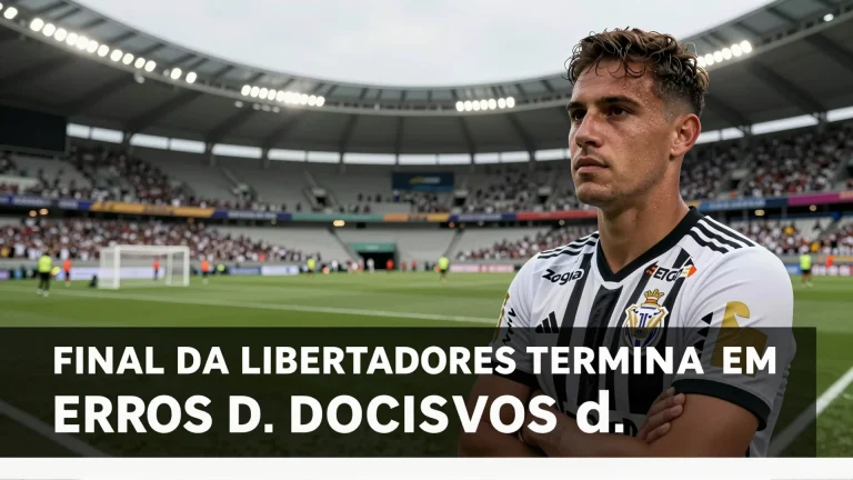 Final da Libertadores termina em confusão: erros decisivos definiram o campeão sul-americano