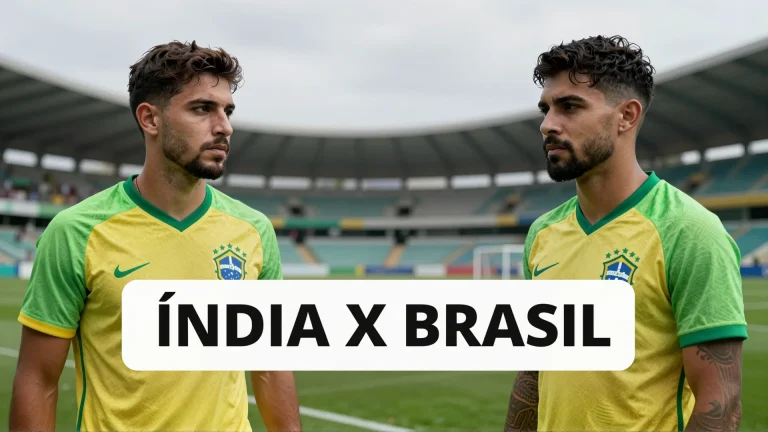 Índia x Brasil: o amistoso em Calcutá pode ser a grande revelação da seleção brasileira neste amistoso internacional?