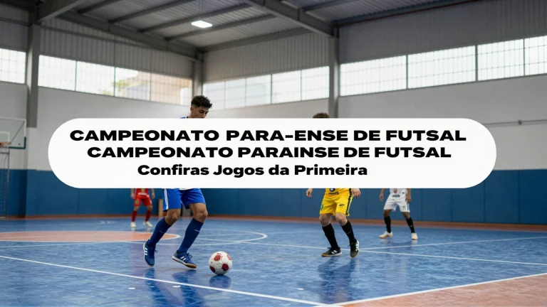 Campeonato Paraense de Futsal: Confira os Jogos da Primeira Rodada