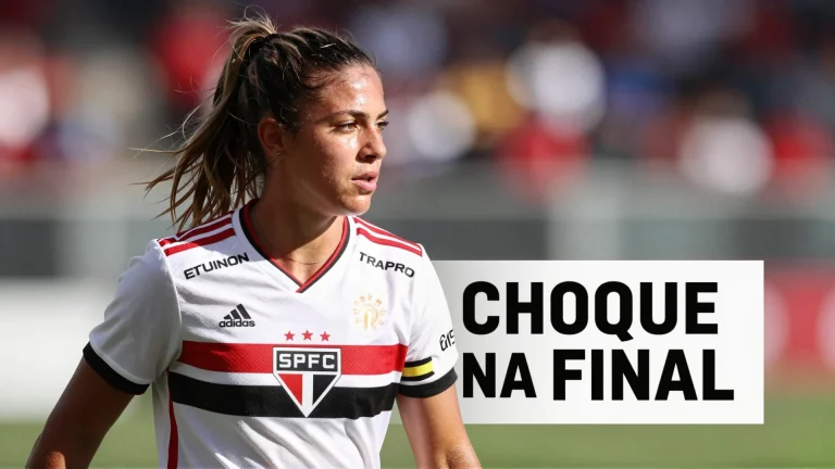 Choque na final: jogadora do São Paulo quebra mandíbula e o clube reage