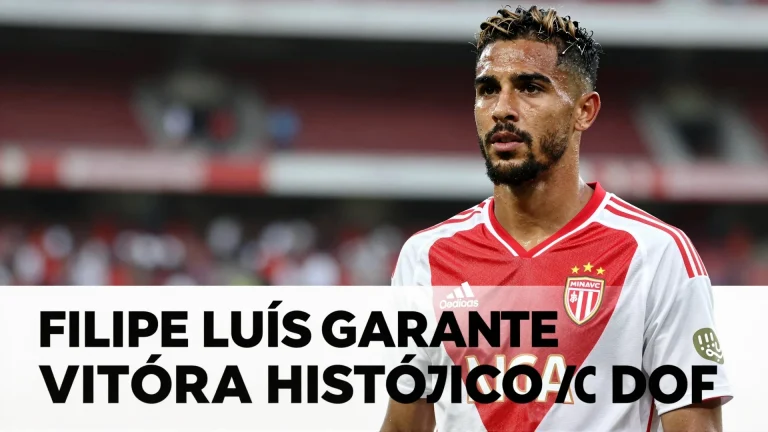 Filipe Luís garante vitória histórica do Monaco na Liga Conferência
