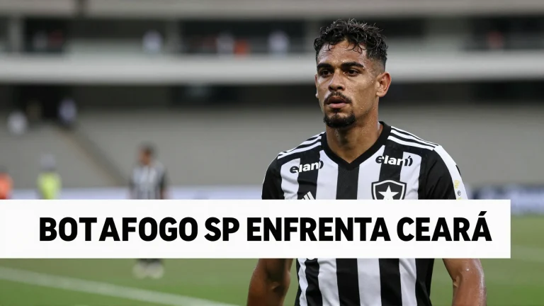 Botafogo SP enfrenta Ceará: duelo decisivo pela vaga direta