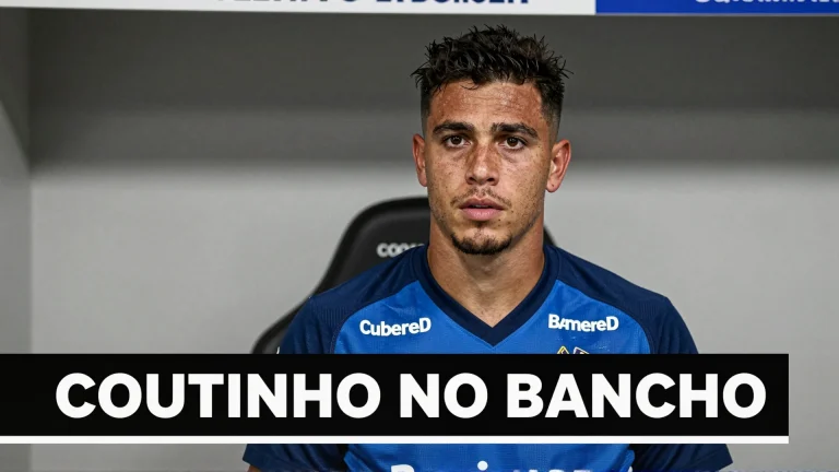 Coutinho no banco: Cuca explica a decisão polêmica contra o Santos e revela o plano tático