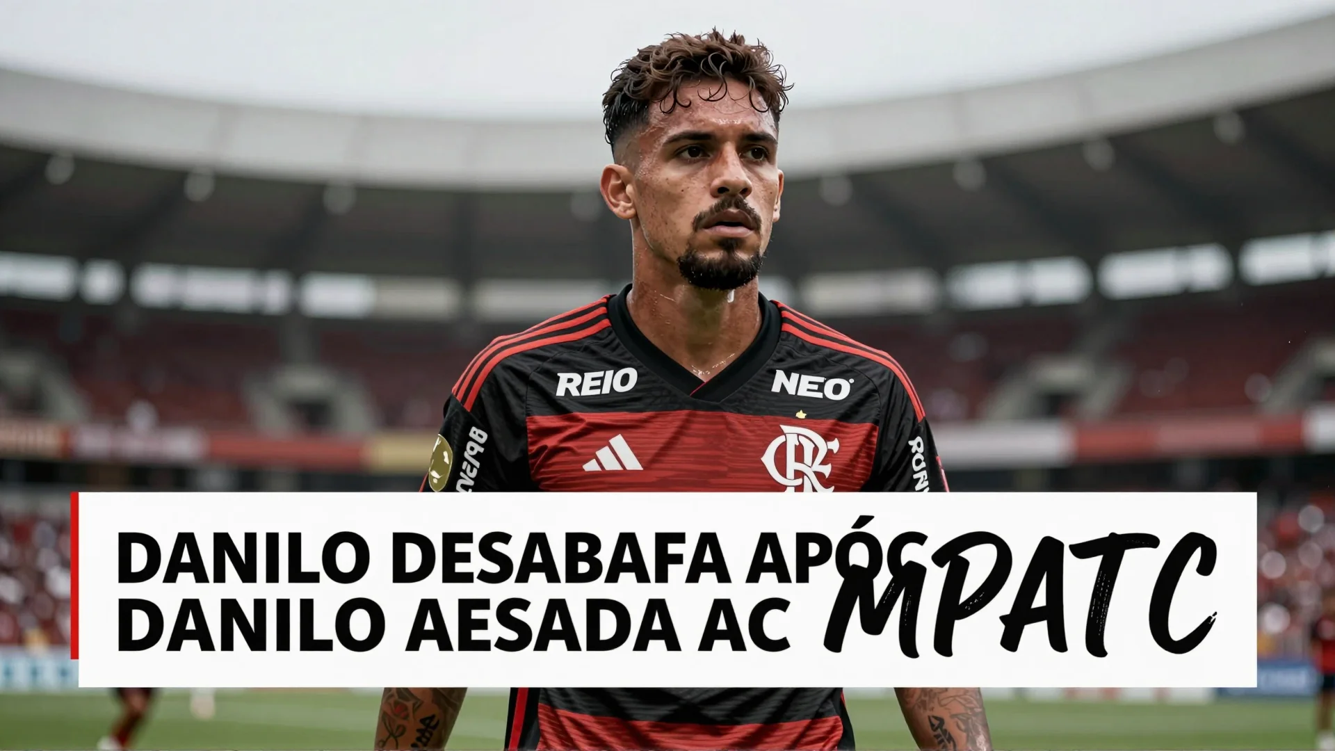 Danilo desabafa após empate: Flamengo pede união para retomar rumo no Brasileirão