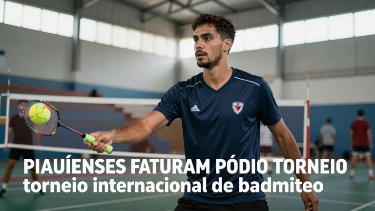 Piauíenses faturam pódio torneio internacional de badminton