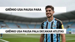 Grêmio usa pausa para descansar atletas e se preparar para os próximos desafios do campeonato