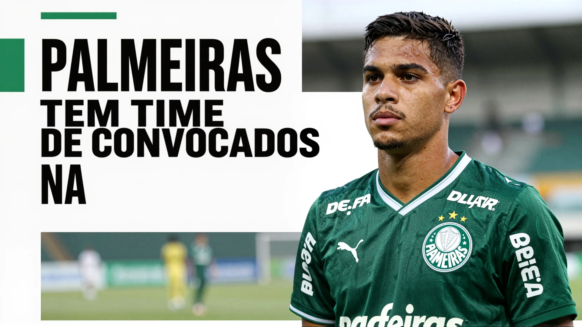 Palmeiras tem time de convocados na Data Fifa e aposta em sub-20 para decidir o G4