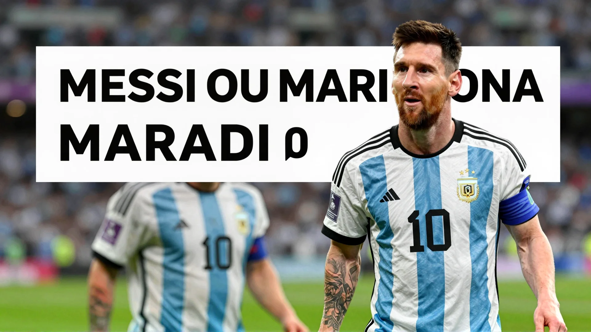 Messi ou Maradona: quem foi maior pelo time da Argentina e por quê