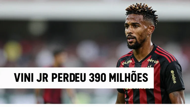 Vini Jr perdeu 390 milhões: o declínio do astro no mercado de transferências